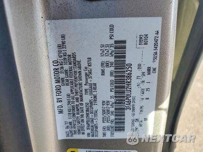 Zdjęcie 12 z 12 samochodu: 2017 FORD FUSION SE HYBRID VIN:3FA6P0LU2HR386250 - miniatura
