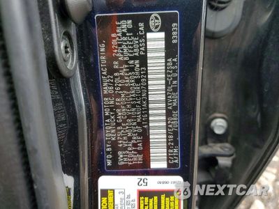Zdjęcie 12 z 12 samochodu: 2022 TOYOTA CAMRY SE VIN:4T1G11AK3NU709213 - miniatura