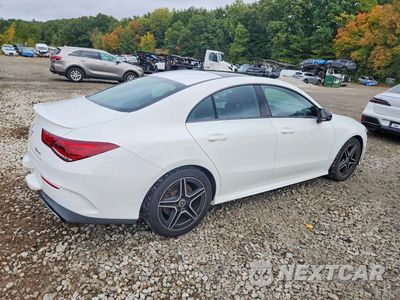 Trzecie zdjęcie samochodu z tyłu: 2021 MERCEDES-BENZ CLA 250 4MATIC VIN:W1K5J4HB9MN149795 - miniatura