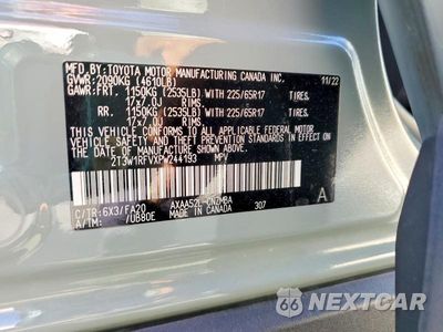 Zdjęcie 12 z 12 samochodu: 2023 TOYOTA RAV4 XLE VIN:2T3W1RFVXPW244193 - miniatura