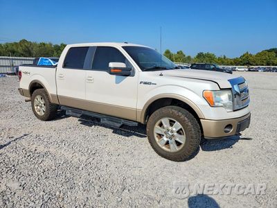 Czwarte zdjęcie samochodu z boku: 2011 FORD F150 SUPERCREW VIN:1FTFW1EF6BFD19401 - miniatura