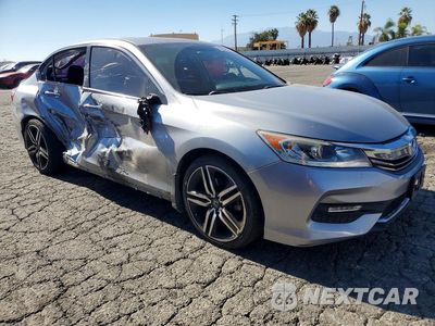 Czwarte zdjęcie samochodu z boku: 2017 HONDA ACCORD SPORT VIN:1HGCR2F5XHA101068 - miniatura