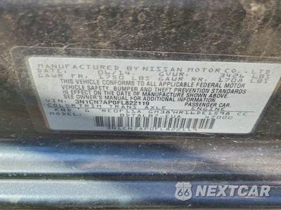 Zdjęcie 12 z 12 samochodu: 2015 NISSAN VERSA 1.6 SV VIN:3N1CN7AP0FL822119 - miniatura