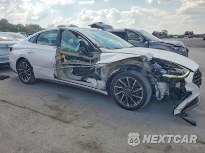 Czwarte zdjęcie samochodu z boku: 2022 HYUNDAI SONATA LIMITED VIN:KMHL34J25NA225085 - miniatura
