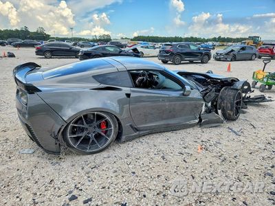 Trzecie zdjęcie samochodu z tyłu: 2016 CHEVROLET CORVETTE Z06 3LZ VIN:1G1YU2D6XG5610088 - miniatura