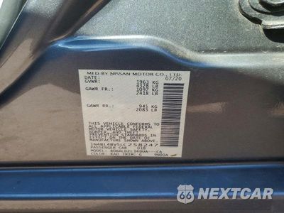 Zdjęcie 13 z 13 samochodu: 2020 NISSAN ALTIMA S VIN:1N4BL4BV5LC258247 - miniatura