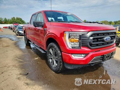 Czwarte zdjęcie samochodu z boku: 2021 FORD F150 SUPERCREW VIN:1FTFW1E59MFC38919 - miniatura
