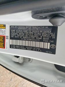 Zdjęcie 12 z 12 samochodu: 2019 TOYOTA AVALON LIMITED VIN:4T1BZ1FB8KU024275 - miniatura