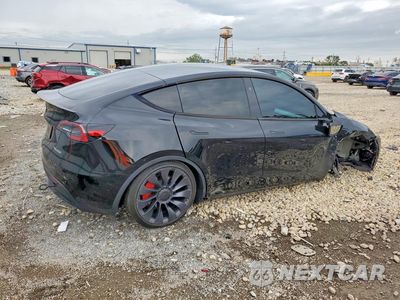 Trzecie zdjęcie samochodu z tyłu: 2024 TESLA MODEL Y VIN:7SAYGDEFXRA275473 - miniatura