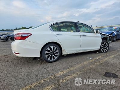 Trzecie zdjęcie samochodu z tyłu: 2017 HONDA ACCORD TOURING HYBRID VIN:JHMCR6F76HC007389 - miniatura
