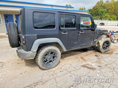 Trzecie zdjęcie samochodu z tyłu: 2010 JEEP WRANGLER UNLIMITED SPORT VIN:1J4BA3H12AL195596 - miniatura