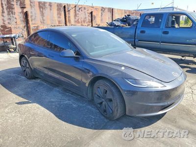 Czwarte zdjęcie samochodu z boku: 2025 TESLA MODEL 3 VIN:5YJ3E1EA1SF992028 - miniatura