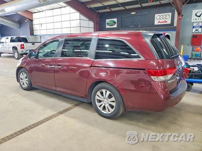 Drugie zdjęcie samochodu z przodu: 2016 HONDA ODYSSEY EXL VIN:5FNRL5H68GB104705 - miniatura
