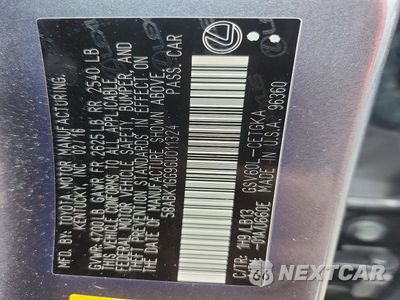 Zdjęcie 12 z 12 samochodu: 2016 LEXUS ES 350 VIN:58ABK1GG9GU011324 - miniatura