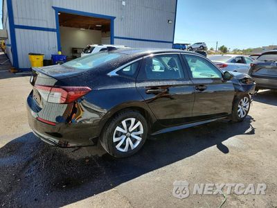 Trzecie zdjęcie samochodu z tyłu: 2026 HONDA CIVIC LX VIN:2HGFE2F28TH594922 - miniatura