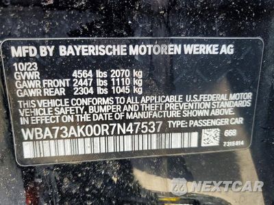 Zdjęcie 13 z 13 samochodu: 2024 BMW 228XI VIN:WBA73AK00R7N47537 - miniatura