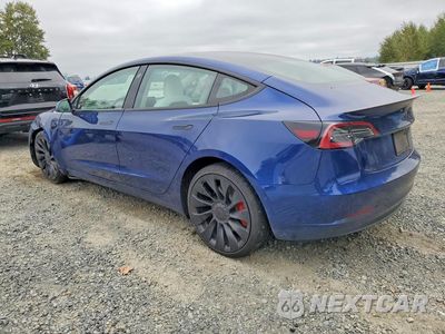 Drugie zdjęcie samochodu z przodu: 2022 TESLA MODEL 3 VIN:5YJ3E1EC9NF261529 - miniatura