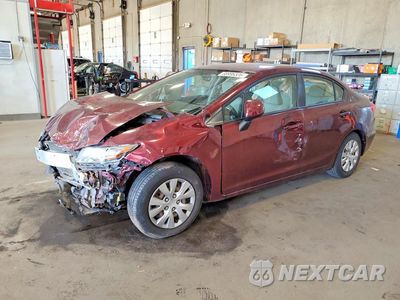 2012 HONDA CIVIC LX 19XFB2F5XCE078266 - główne zdjęcie licytacji z USA - miniatura