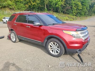 Czwarte zdjęcie samochodu z boku: 2014 FORD EXPLORER XLT VIN:1FM5K8D89EGA45334 - miniatura