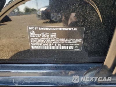 Zdjęcie 12 z 12 samochodu: 2025 BMW 330XI VIN:3MW89CW03S8F18756 - miniatura