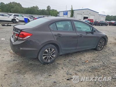 Trzecie zdjęcie samochodu z tyłu: 2013 HONDA CIVIC EX VIN:19XFB2F80DE067563 - miniatura