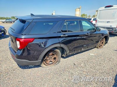 Trzecie zdjęcie samochodu z tyłu: 2020 FORD EXPLORER POLICE INTERCEPTOR VIN:1FM5K8AB9LGC99722 - miniatura