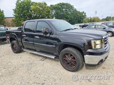 Czwarte zdjęcie samochodu z boku: 2013 GMC SIERRA C1500 SLE VIN:3GTP1VE06DG257618 - miniatura