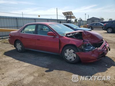 Czwarte zdjęcie samochodu z boku: 2002 HONDA ACCORD LX VIN:1HGCG16452A008375 - miniatura