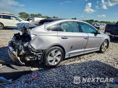 Trzecie zdjęcie samochodu z tyłu: 2016 HYUNDAI SONATA HYBRID LIMITED VIN:KMHE34L16GA023016 - miniatura
