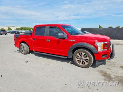 Czwarte zdjęcie samochodu z boku: 2019 FORD F150 SUPERCREW VIN:1FTEW1CP5KFD27707 - miniatura