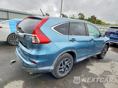 Trzecie zdjęcie samochodu z tyłu: 2016 HONDA CR-V SE VIN:2HKRM4H43GH695646 - miniatura