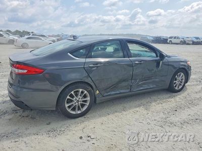 Trzecie zdjęcie samochodu z tyłu: 2019 FORD FUSION SE VIN:3FA6P0HD5KR246029 - miniatura