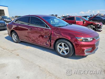 Czwarte zdjęcie samochodu z boku: 2016 CHEVROLET MALIBU LS VIN:1G1ZB5ST5GF252882 - miniatura