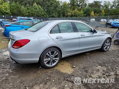 Trzecie zdjęcie samochodu z tyłu: 2017 MERCEDES-BENZ C 300 4MATIC VIN:55SWF4KB6HU216140 - miniatura