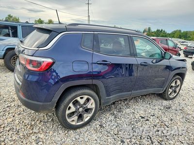Trzecie zdjęcie samochodu z tyłu: 2019 JEEP COMPASS LIMITED VIN:3C4NJDCB8KT767463 - miniatura