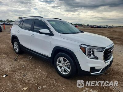 Czwarte zdjęcie samochodu z boku: 2022 GMC TERRAIN SLE VIN:3GKALMEV7NL307946 - miniatura