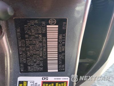 Zdjęcie 12 z 12 samochodu: 2020 TOYOTA CAMRY LE VIN:4T1C31AK4LU013840 - miniatura