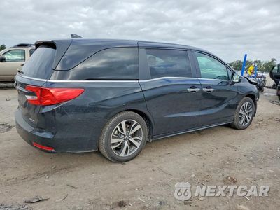 Trzecie zdjęcie samochodu z tyłu: 2023 HONDA ODYSSEY TOURING VIN:5FNRL6H86PB012841 - miniatura