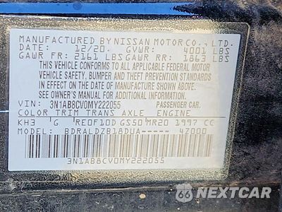Zdjęcie 12 z 12 samochodu: 2021 NISSAN SENTRA SV VIN:3N1AB8CV0MY222055 - miniatura