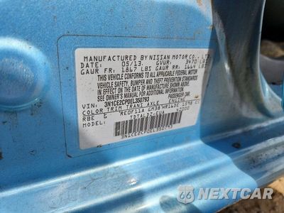 Zdjęcie 12 z 12 samochodu: 2014 NISSAN VERSA NOTE SV VIN:3N1CE2CP0EL350793 - miniatura