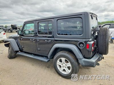 Drugie zdjęcie samochodu z przodu: 2022 JEEP WRANGLER UNLIMITED SPORT VIN:1C4HJXDN1NW132123 - miniatura