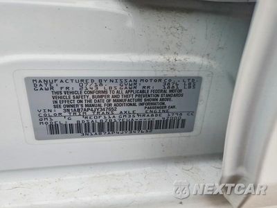 Zdjęcie 12 z 12 samochodu: 2018 NISSAN SENTRA S VIN:3N1AB7AP4JY347652 - miniatura