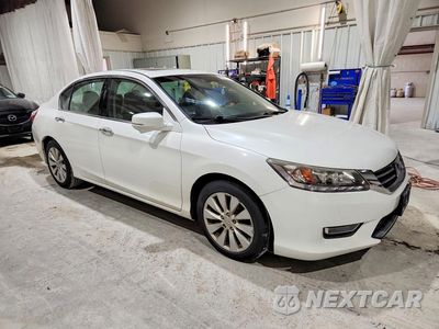 Czwarte zdjęcie samochodu z boku: 2013 HONDA ACCORD TOURING VIN:1HGCR3F99DA027290 - miniatura