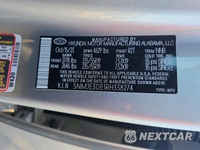 Zdjęcie 14 z 14 samochodu: 2024 HYUNDAI TUCSON LIMITED VIN:5NMJE3DE1RH338274 - miniatura
