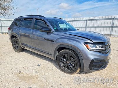 Czwarte zdjęcie samochodu z boku: 2022 VOLKSWAGEN ATLAS SEL R-LINE VIN:1V2SR2CA2NC563084 - miniatura
