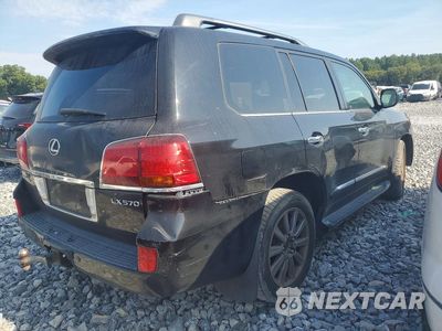 Trzecie zdjęcie samochodu z tyłu: 2010 LEXUS LX 570 VIN:JTJHY7AX0A4052591 - miniatura