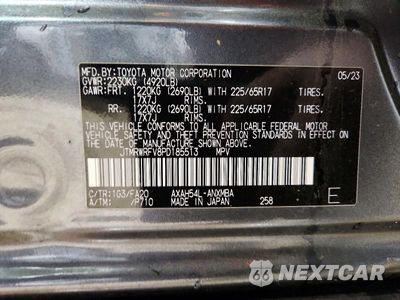 Zdjęcie 13 z 13 samochodu: 2023 TOYOTA RAV4 HYBRID XLE VIN:JTMRWRFV8PD185513 - miniatura