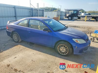 Czwarte zdjęcie samochodu z boku: 2005 HONDA CIVIC LX VIN:1HGEM22535L064538 - miniatura