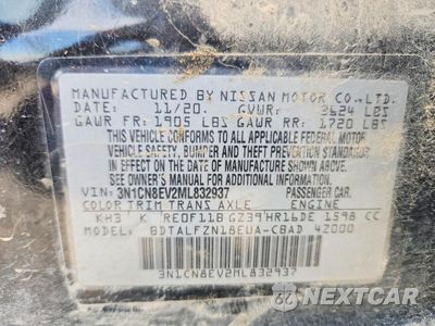Zdjęcie 13 z 13 samochodu: 2021 NISSAN VERSA SV VIN:3N1CN8EV2ML832937 - miniatura