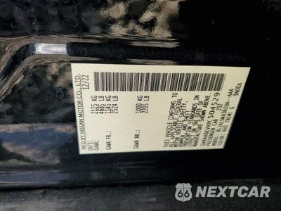 Zdjęcie 12 z 12 samochodu: 2023 NISSAN MAXIMA SR VIN:1N4AA6EVXPC504529 - miniatura